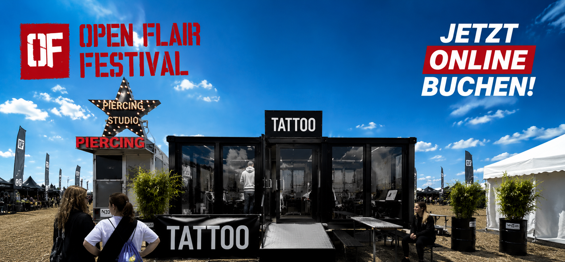 Open Flair Festival Tattoos